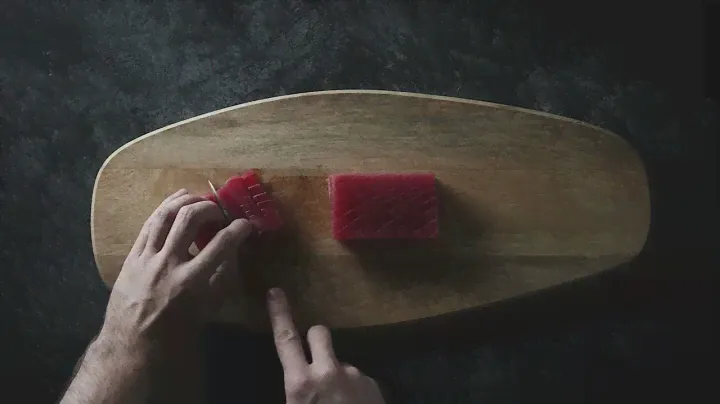 Hinoki Wooden cutting board made by local Japanese craft #kitchentools #japanesecraftsmanship