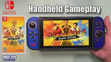 Cobra Kai 2: Dojos Rising on Nintendo Switch - A Buggy Mess! Handheld Gameplay
