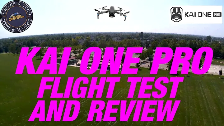 Kai One Pro GPS Camera Drone -  Full Flight Test And Review
