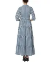Платье для беременных Kimi + Kai vào Button Front Nursing Maxi Shirt Dress