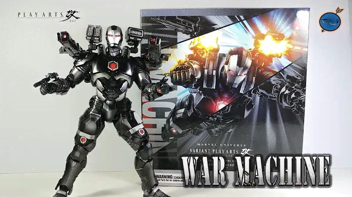 Play Arts Kai War Machine Marvel Variant Action Figure REVIEW