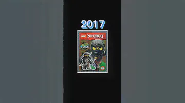 Evolution Of Ninjago Foil Packs #ninjago