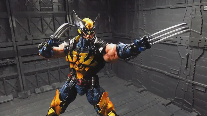 Play Arts Kai Wolverine Figure Review