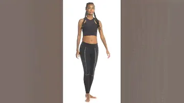 Blanc Noir Twilight Yoga Leggings With Pockets | SwimOutlet.com