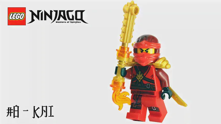 LEGO® Ninjago™ Magazine Building Timelapse #8 - KAI