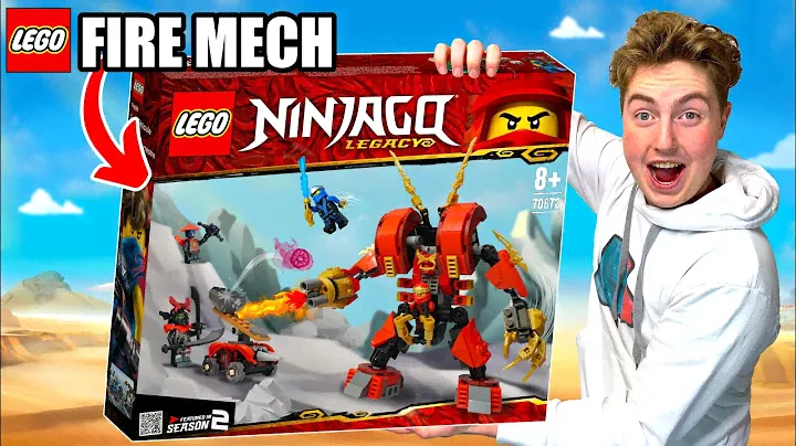 I made a LEGO Kai's Fire Mech Ninjago MOC...