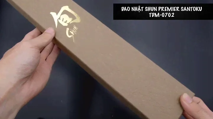SHUN PREMIER SANTOKU TDM-0702 - Siêu phẩm của KAI tại KATANA
