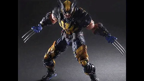 Play Arts Kai Wolverine Marvel Universe Action Figure