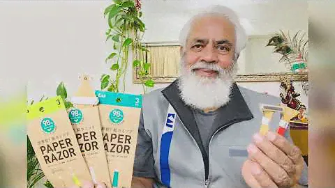 World's First Paper Razor | KAI Razor