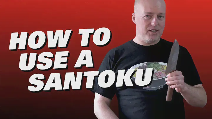 How to Use a Santoku - Japanese Kitchen Knife Skills