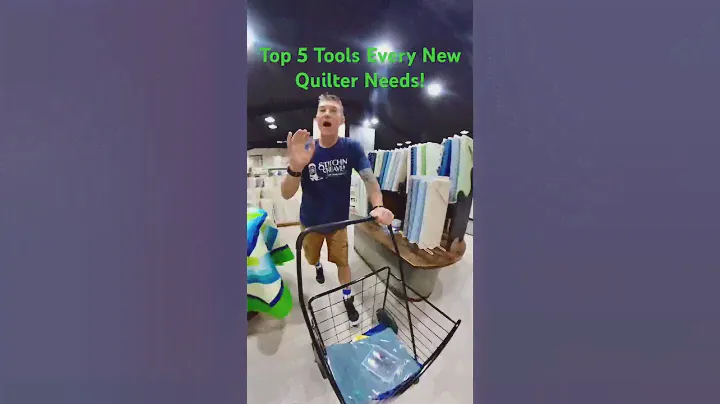 Top 5 Tools Every New Quilter Needs with Rob Appell
