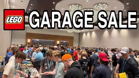 INSANE Lego Garage Sale at BrickWorld Chicago