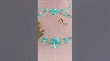 Grand Look Thread Design | Aari Embroidery