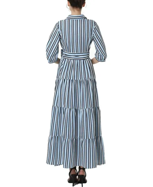 Платье для беременных Kimi + Kai vào Button Front Nursing Maxi Shirt Dress-2