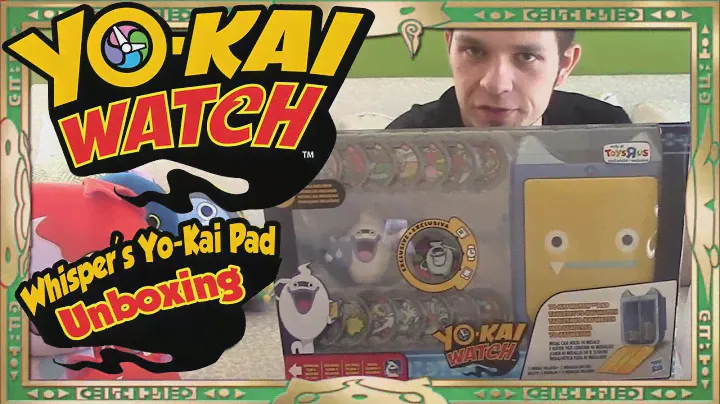 Yo-Kai Watch - Unboxing Whisper's Yo-Kai Pad Collectible Figure, Medal Collector Playset, & More!