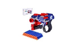 Бластер Kai Li Toys Heroes, 30 см, белый/синий/красный