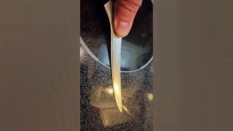 Damascus Steel Boning Knife with Abalone Shell Handle
