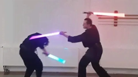 Dual Lightsabers Form - Jar'Kai