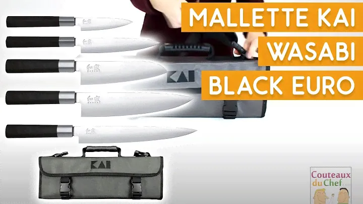 Présentation de la mallette Kai Wasabi Black Euro