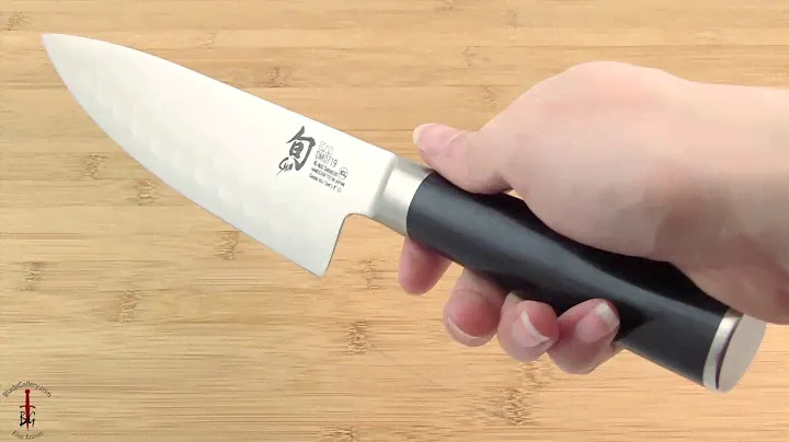 Shun Classic Chefs Knife - 8 in., Scalloped (DM0719)