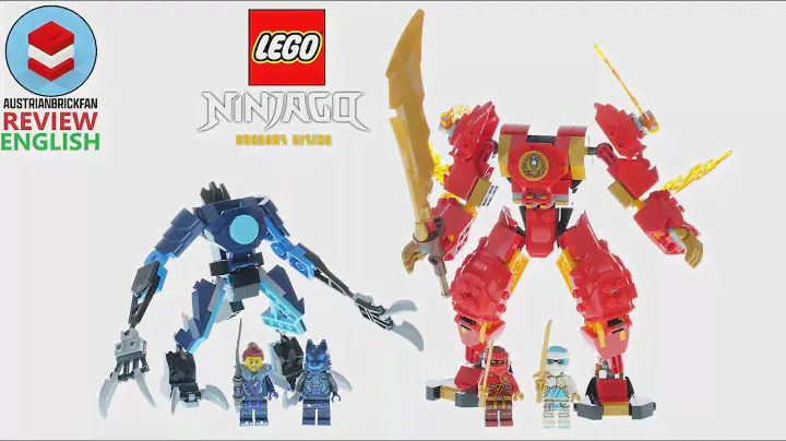 LEGO Ninjago 71808 Kai's Elemental Fire Mech – LEGO Speed Build Review