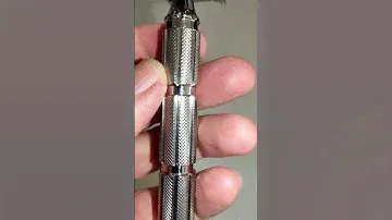 YAQI Sentinel + Destroyer Dscosmetic #бритьё #razor #безопаснаябритва #вкб  #titanium