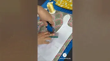 Preparation of making an outfit