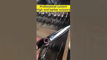 Barber ScissorProfessional Straight Barber Scissors, Stainless Steel Hair Cutting Shears