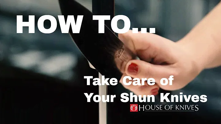 Knife Care with Stephanie Purtle of Shun Cutlery USA