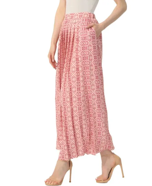 Юбка Maxi Print Box Pleat женская kimi + kai-0