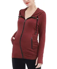 Куртка для беременных kimi + kai Essential Ruched Hooded