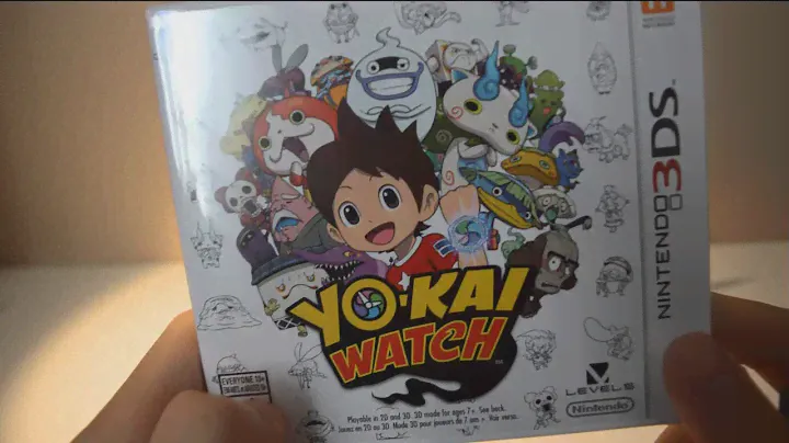 Распаковка Yo-Kai Watch для 3DS!