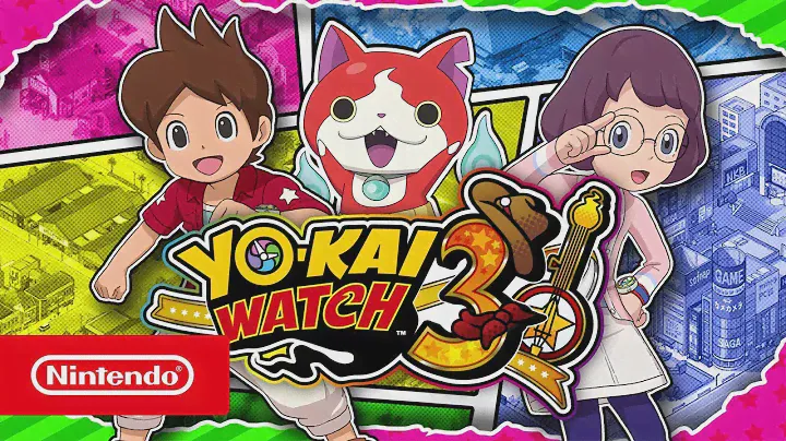 YO-KAI WATCH 3 – Launch trailer (Nintendo 3DS)