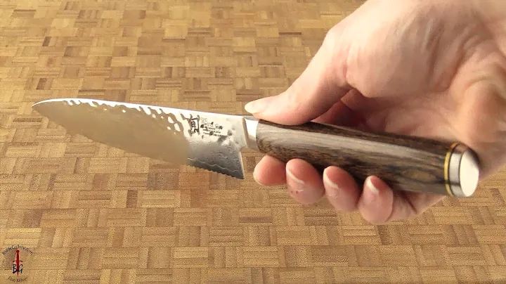 Shun Premier Serrated Utility Knife - 6 in. (TDM0722)