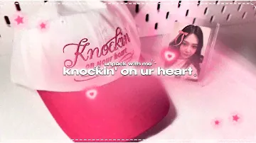 [KHEIM] ♥️ KNOCKIN' ON YOUR HEART | unboxing Red Velvet merch 💌