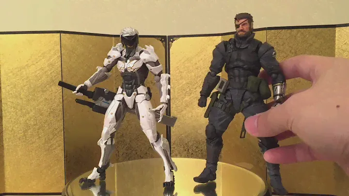 Revoltech #140 EX Raiden White Armor ver. Unboxing review & comparison