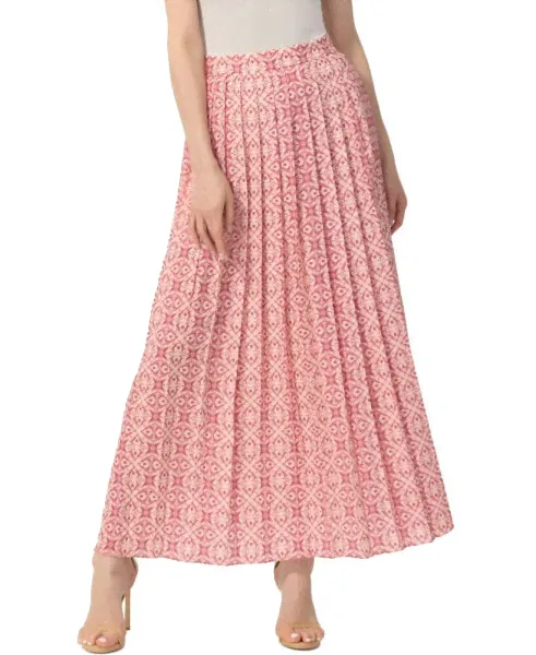 Юбка Maxi Print Box Pleat женская kimi + kai-3