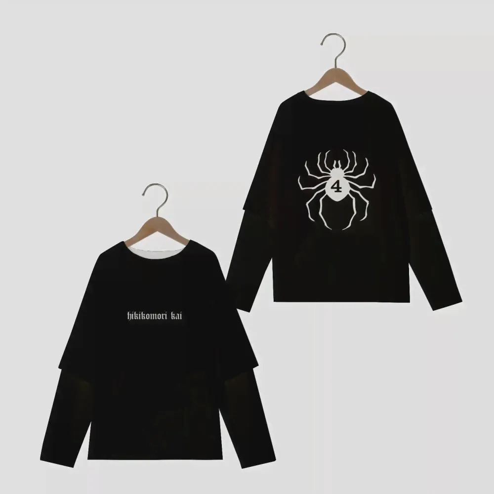 Hikikomori Kai шаблон печати NEW2 на заказ Merch Толстовка (art.: 3920c06cac7db)-1