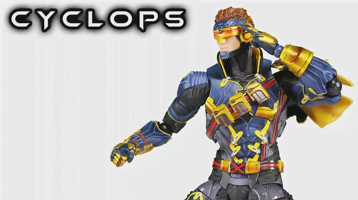 Play Arts Kai CYCLOPS Marvel Variant X-Men Action Figure Review