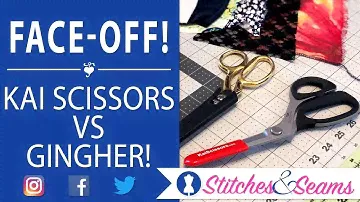 Kai vs. Gingher Scissor Review Christmas 2018!