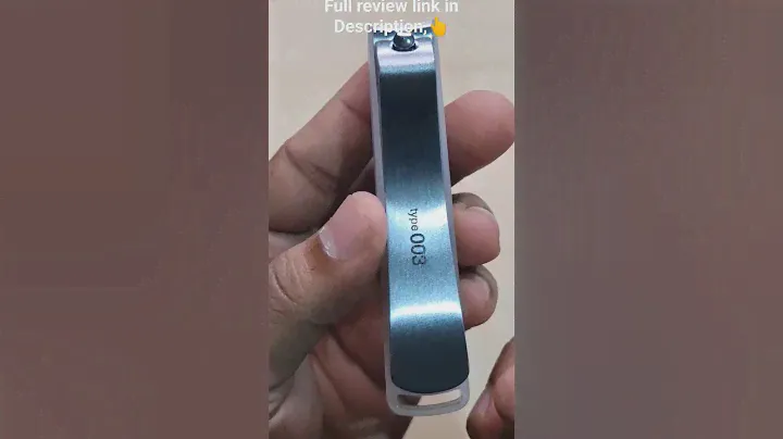 Kai Type 003M Nail Clipper💅 | Kai Premium Stainless Steel Nail Cutter | Kai Made In Vietnam Cutter