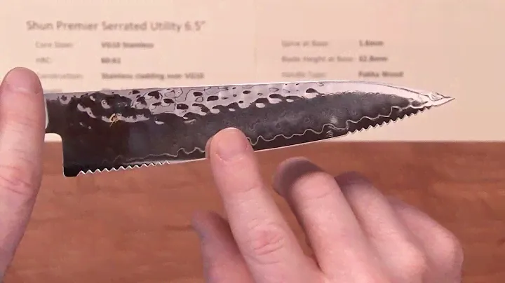 Shun Premier Serrated Utility 6.5 inch Quick Look