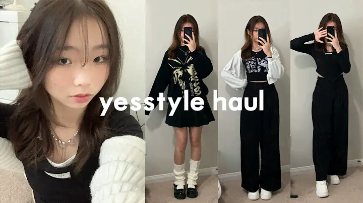 YESSTYLE HAUL TRY-ON REVIEW 2023 ★ acubi fashion & makeup 🎧