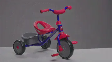 TRIKE сборка трехколесного велосипеда WERTER BERGER из коробки