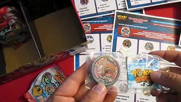 Yo-kai Watch Series 2 Blind Bag Medals Box opening 2 of 2