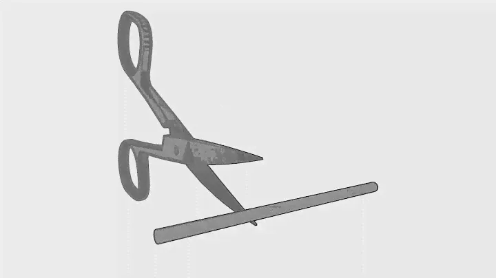 Scissors animation example