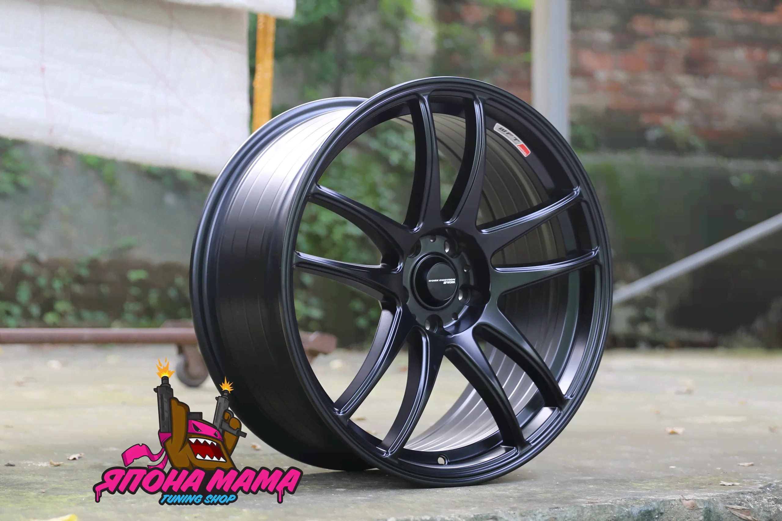 Комплект дисков Work Emotion cr-kai R16 7j ET40 5x100 (черные)-0