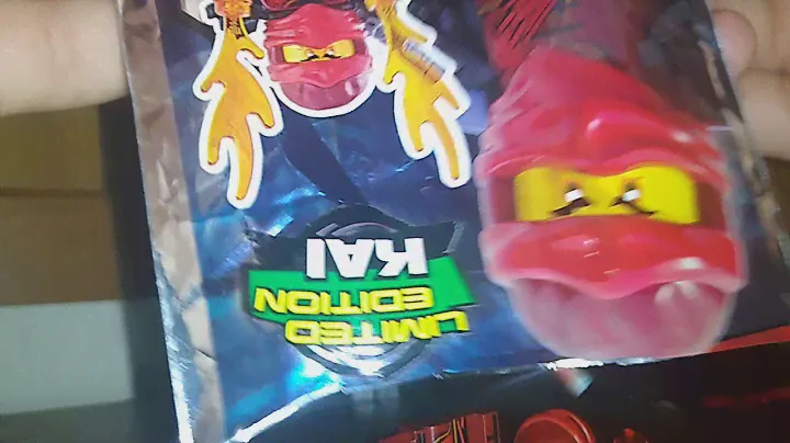 lego ninjago hand of time kai foil pack review