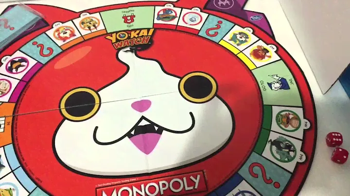 Yo-Kai Watch Monopoly Junior Unboxing!