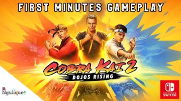 Cobra Kai 2: Dojos Rising - First Minutes Gameplay Nintendo Switch